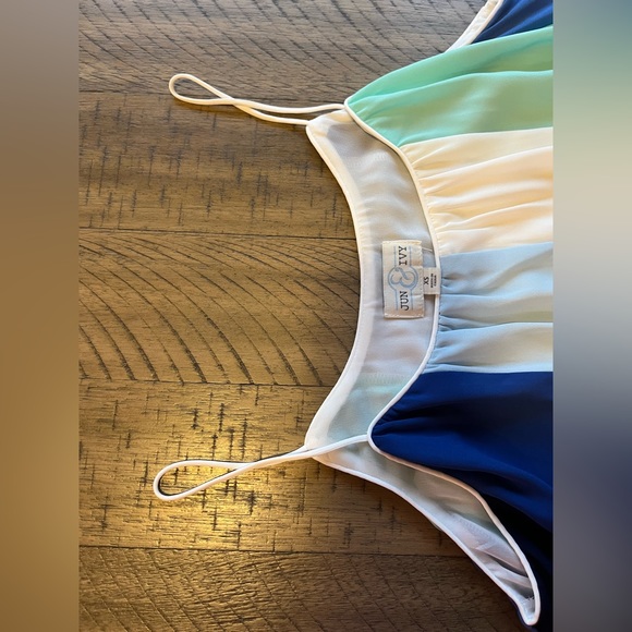 Francesca's Collections - Jun & Ivy - Aqua Blue Swing Mini Dress - Size XS - Picture 7 of 7